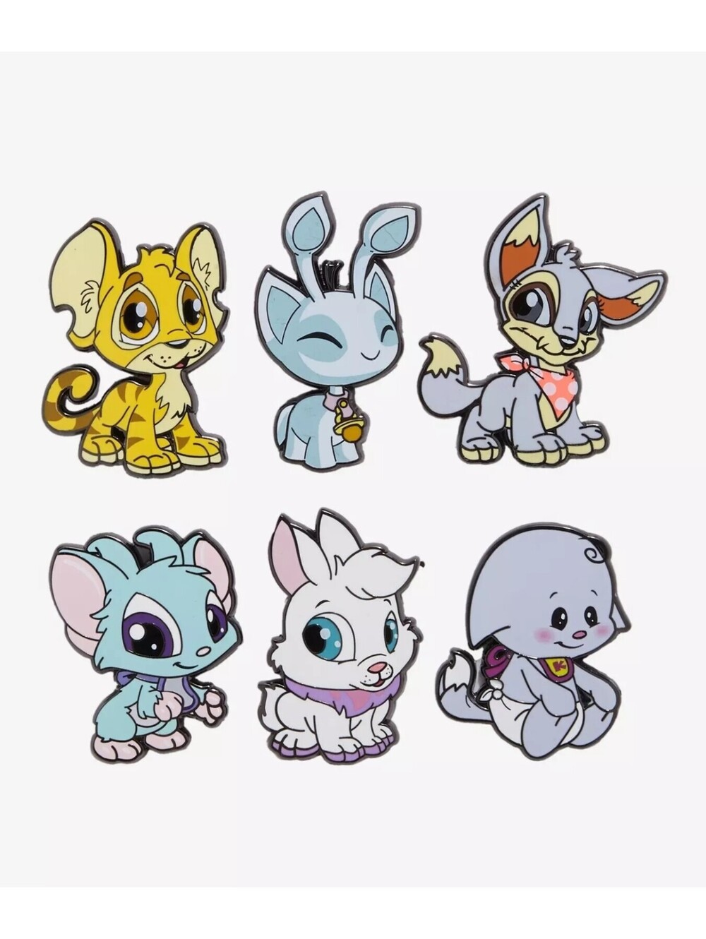 Neopets Babies Blind Box Enamel Pin Full set 6